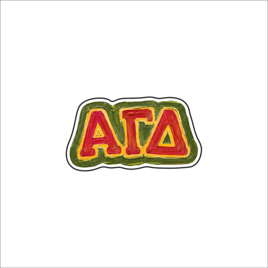 LFA-293 Alpha Gamma Delta Sorority Magnet | 0.125Acrylic Magnet