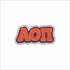 LFA-294 Alpha Omega Pi Sorority Magnet | 0.125Acrylic Magnet