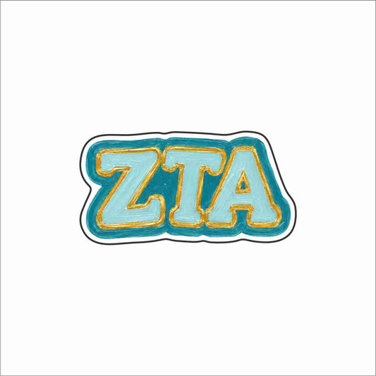 LFA-296 Zeta Sorority Magnet | 0.125Acrylic Magnet