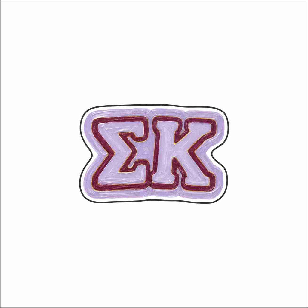 LFA-297 Sigma Kappa Sorority | 0.125Acrylic Magnet