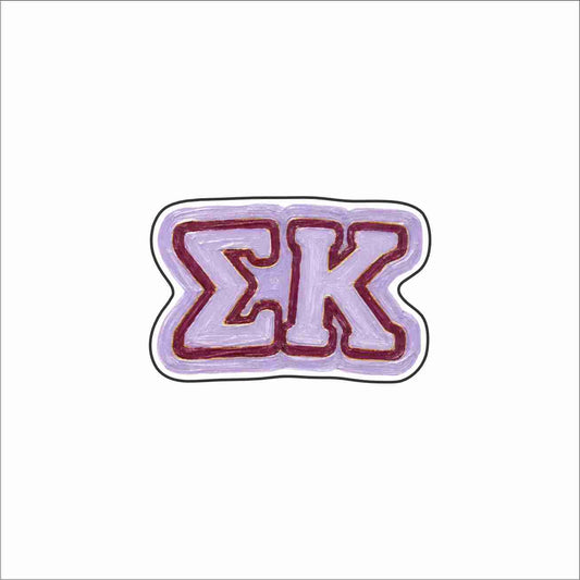 LFA-297 Sigma Kappa Sorority | 0.125Acrylic Magnet