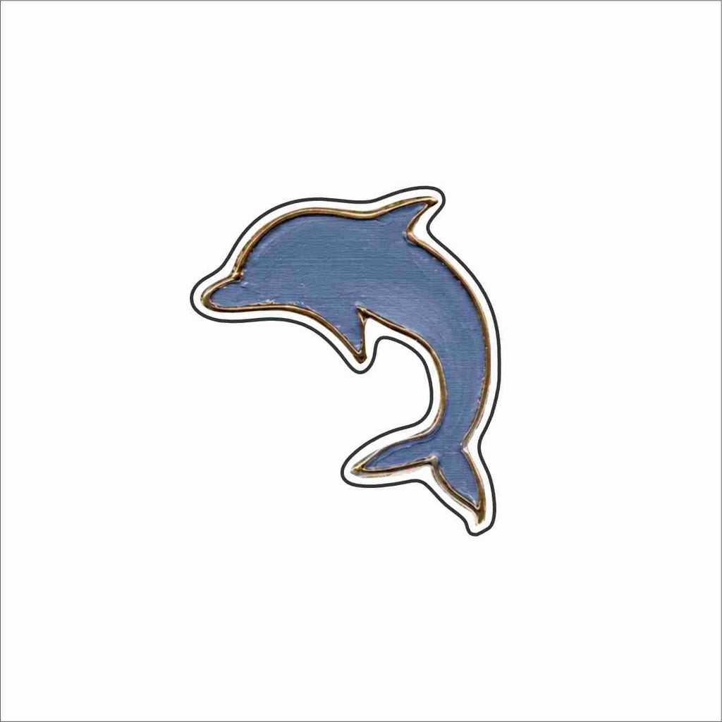 LFA-304 Dolphin Magnet | 0.125Acrylic Magnet