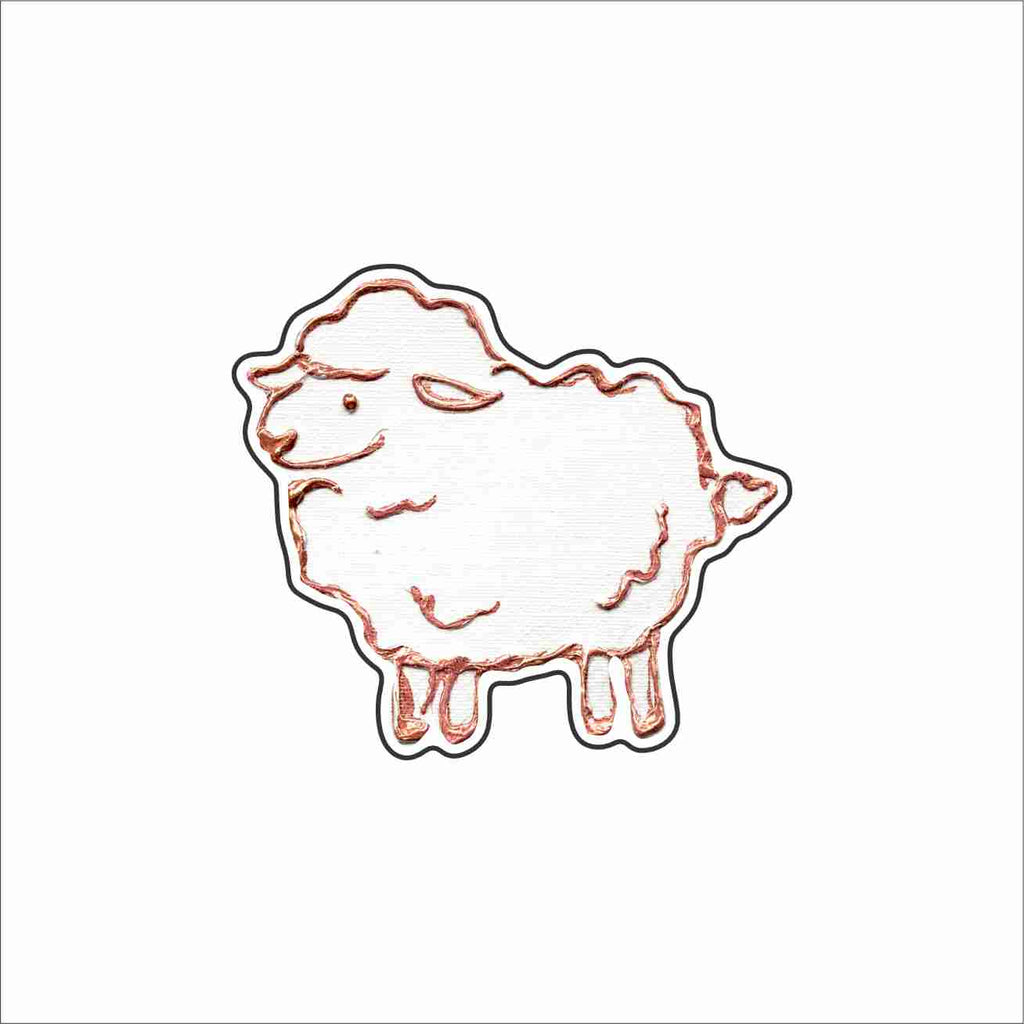 LFA-314 Lamb Magnet | 0.125Acrylic Magnet