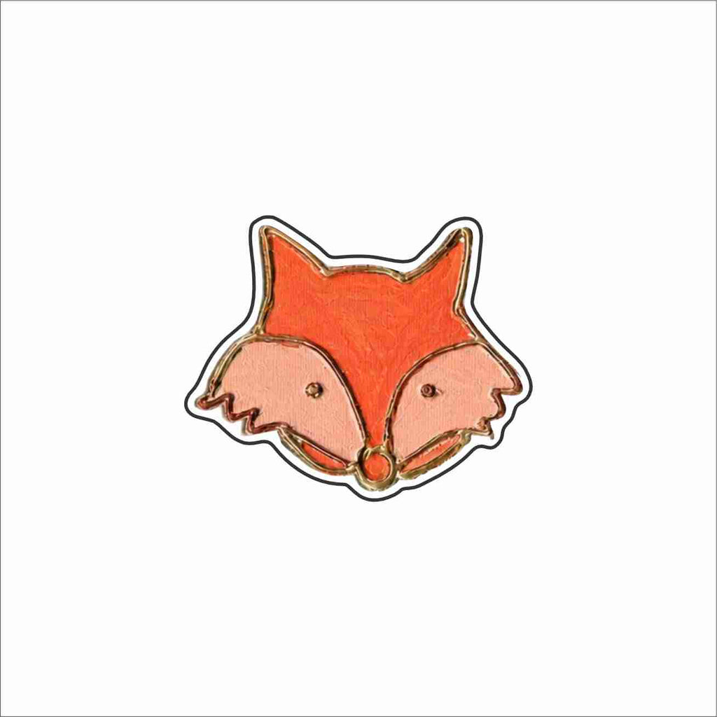 LFA-318 Fox Magnet | 0.125Acrylic Magnet