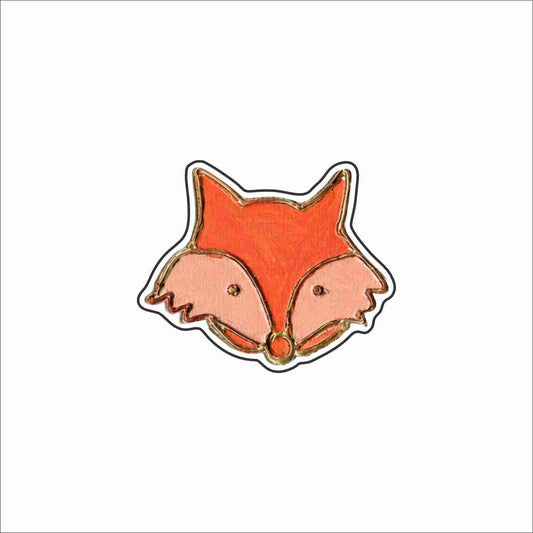 LFA-318 Fox Magnet | 0.125Acrylic Magnet