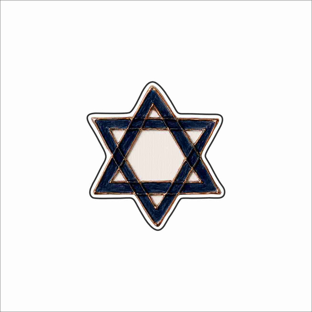 LFA-327 Star of David Magnet | 0.125Acrylic Magnet
