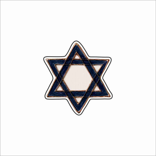 LFA-327 Star of David Magnet | 0.125Acrylic Magnet