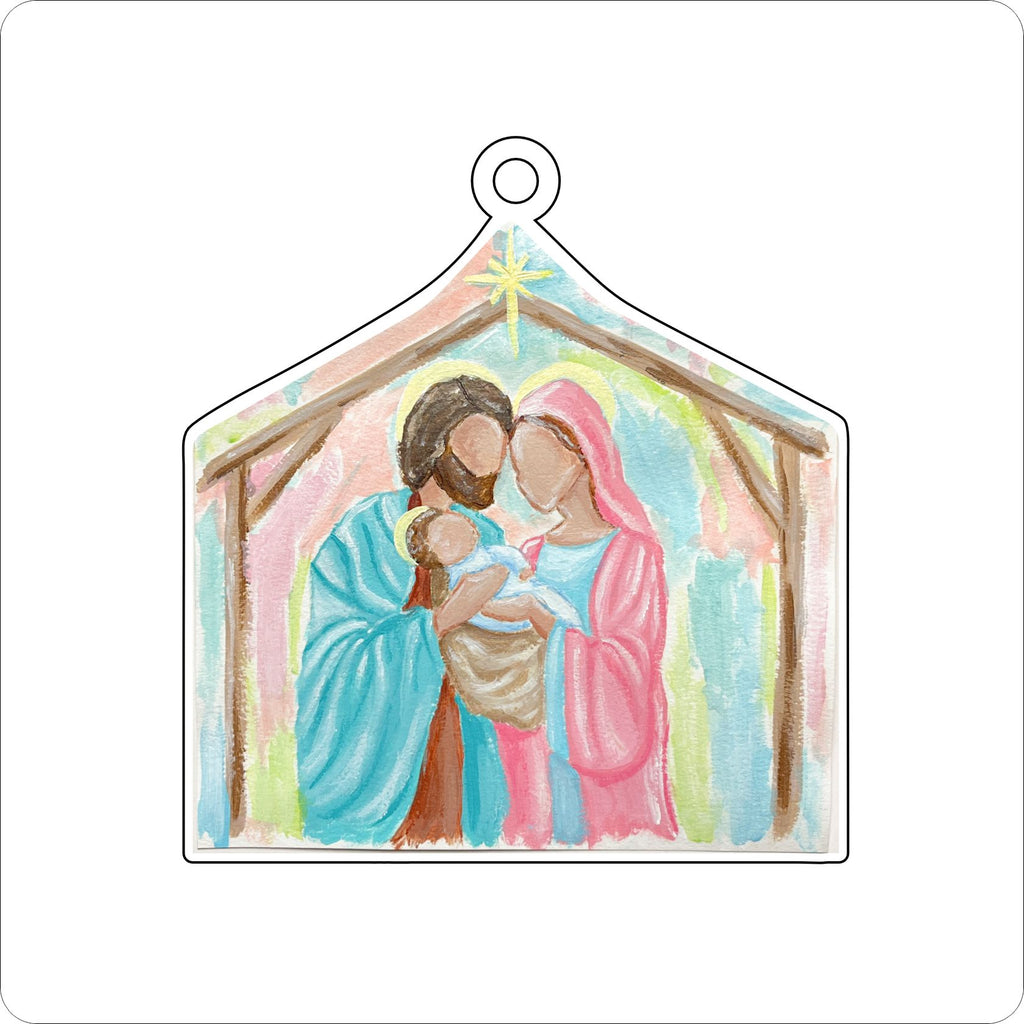 LFW-006 Nativity Ornament | 0.25Acrylic Ornament |