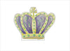 LFW-007  Mardi Gras Crown | 0.75Acrylic Contour |
