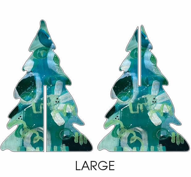 3D Tree Large | 0.25 Acrylic | Case Bundle of 5