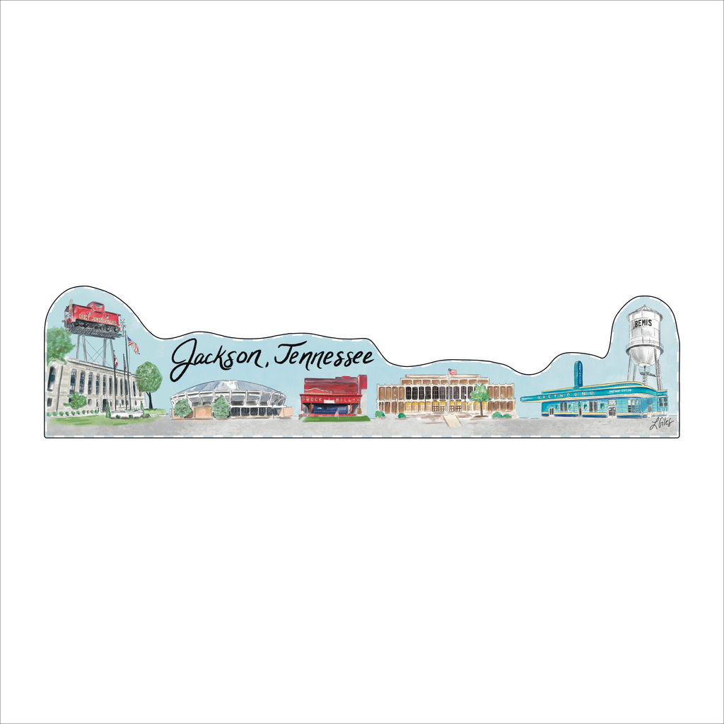 Jackson TN | 0.75in. Acrylic Cutout | Case (any 10+)