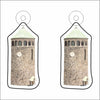 LHA-001 Stone Tower Earring Pair | 0.125Acrylic Earrings | Case of 4