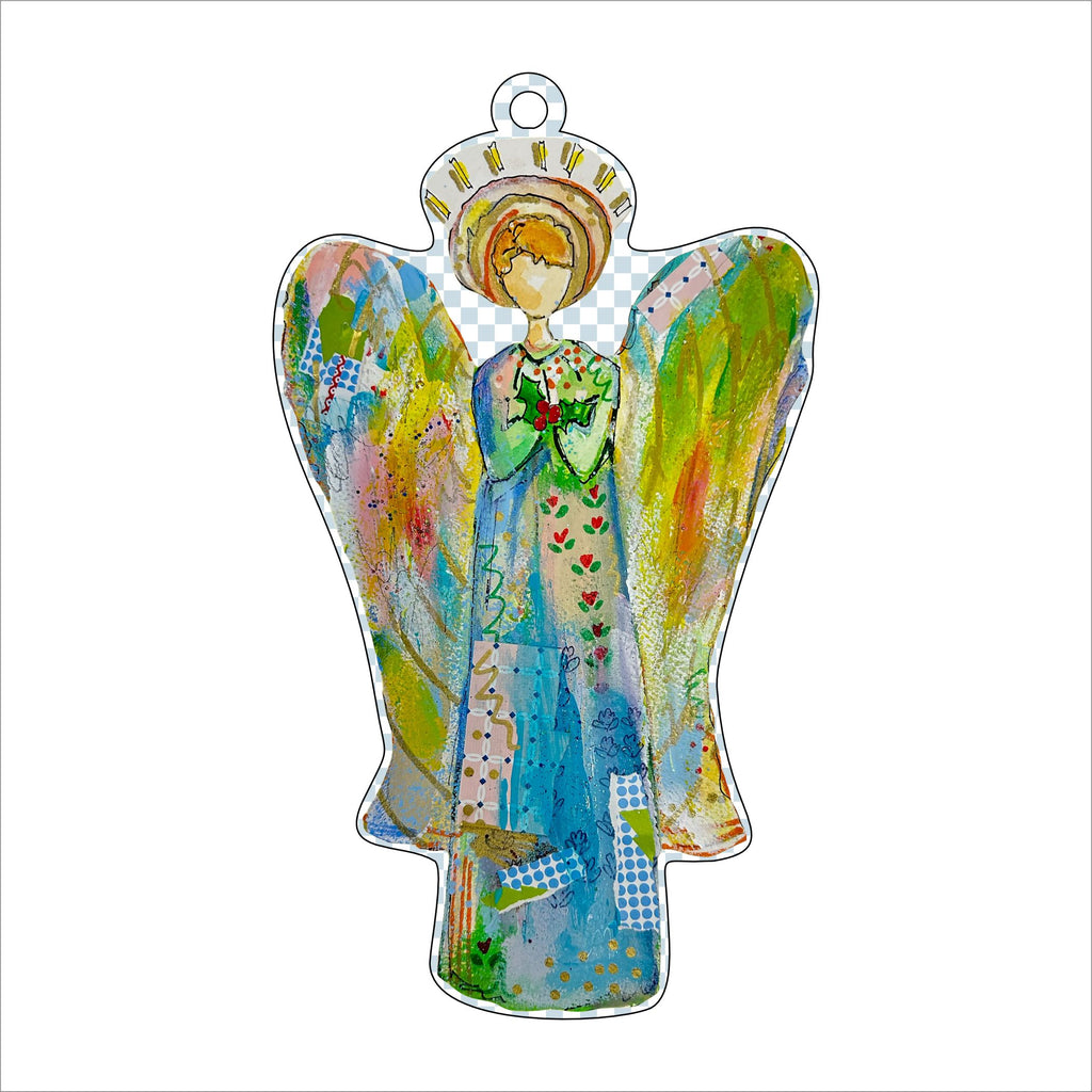LLA-005 Angel Ornament | 0.125in. Acrylic Ornament | Case (any 10+)