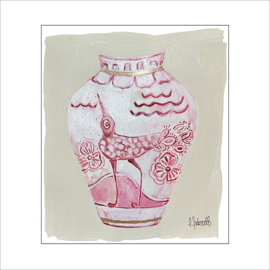 LLA-009 Pink Vase | 0.75in. Acrylic Cutout | Case (any 10+)