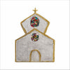 LDC-005 Stained Glass Window Tiered Church | 0.75Acrylic Contour