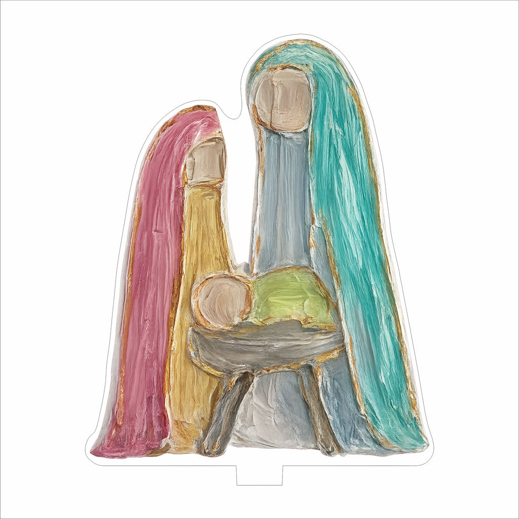 LDC-012 Pastel Manger Standable | 0.25Acrylic Standable | Case of 4