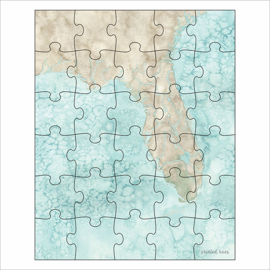 LLO-001 Florida | 0.125in. Acrylic Puzzle | Case of 25