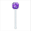 Purple Gemstone Drink Stirrer | 0.125in. Acrylic Cutout | Case (any 135+)