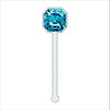 Teal Gemstone Drink Stirrer | 0.125in. Acrylic Cutout | Case (any 135+)