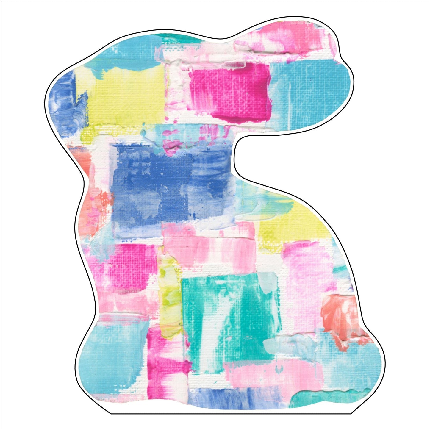 LMA-026 Bunny | 0.75in. Acrylic Cutout | Case (any 10+)