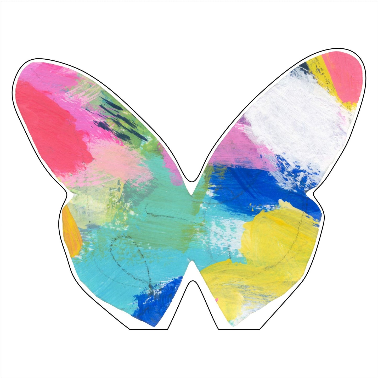 LMA-029 Butterfly 1 | 0.75in. Acrylic Cutout | Case (any 10+)