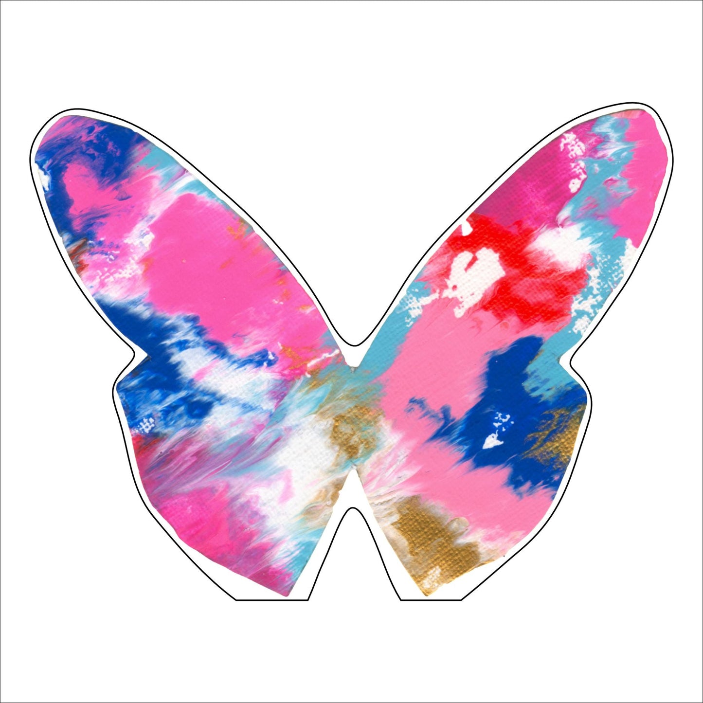 LMA-030 Butterfly 2 | 0.75in. Acrylic Cutout | Case (any 10+)
