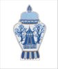 LMB-002 Blue Canopy | 0.75Acrylic Contour | Case of 25