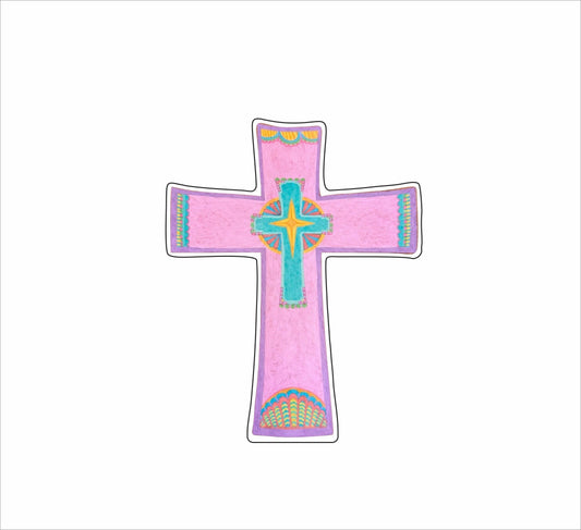 LMB-009 Pastel Cross | 0.75Acrylic Contour |