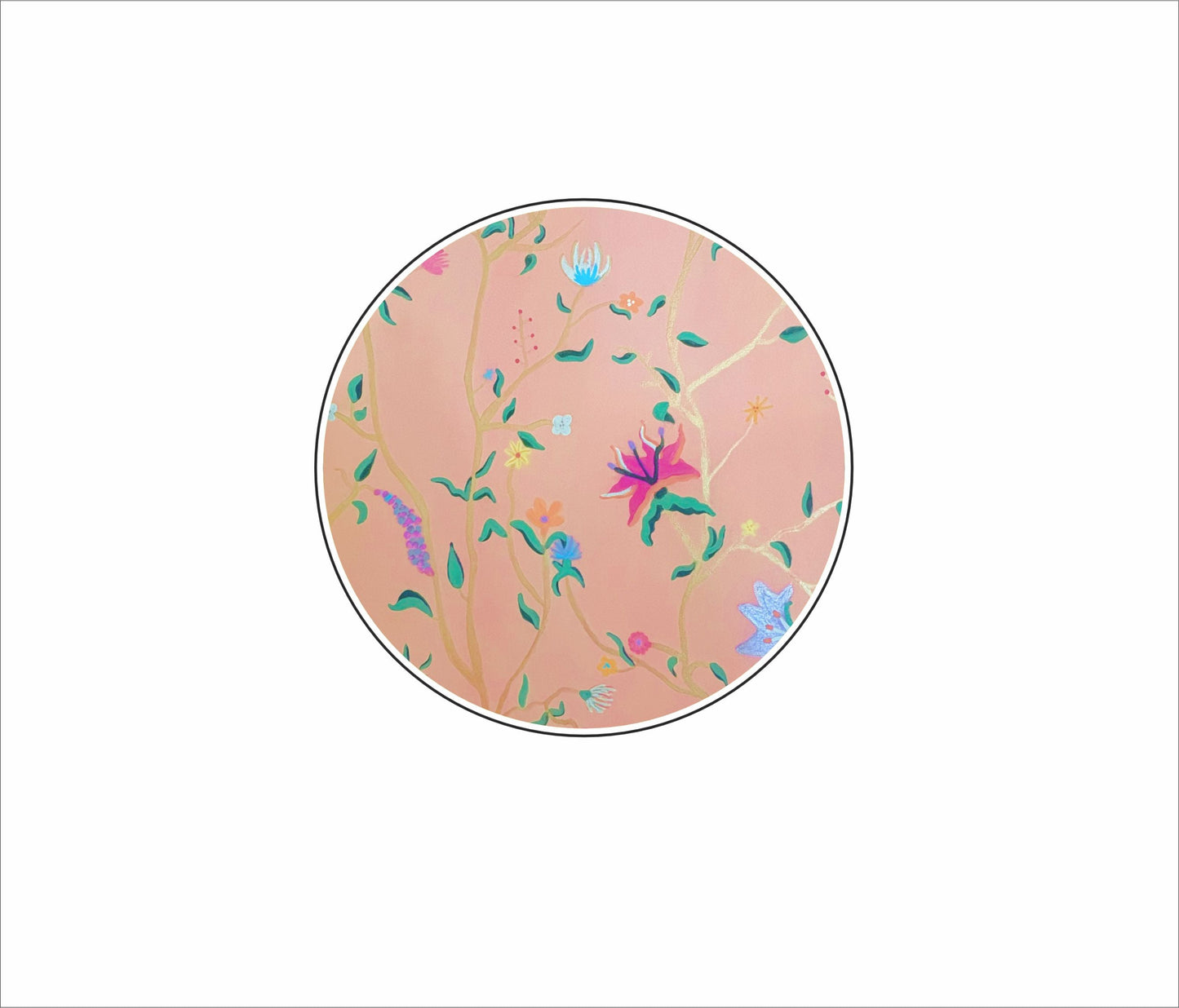 LMB-013 Floral Fantasy Coasters | 0.125Acrylic Coaster with Cork | Mix & Match (10+)