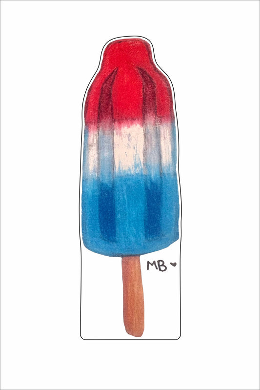 LMB-014 Bomb Pop Popsicle | 0.75Acrylic Contour |