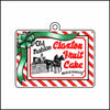 LMB-028 Famous Fruitcake Ornament | 0.25Acrylic Ornament