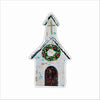 LNS-006 Winter Church White Large | 0.75Acrylic Contour