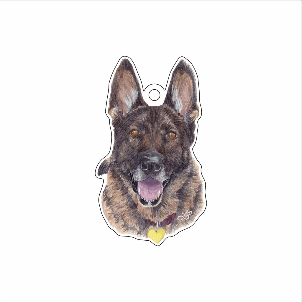 LPA-009 Greta Ornament | 0.25Acrylic Ornament