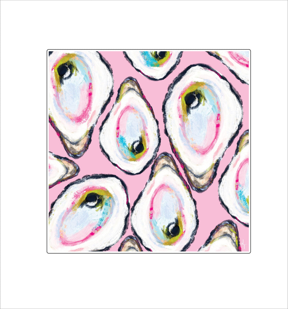 LTA-005  Pink Oyster Shell | 0.75Acrylic Contour |