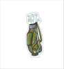 LTA-007  Blue Golf Bag | 0.75Acrylic Contour |