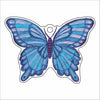LTA-016 Purple Butterfly Ornament | 0.25Acrylic Ornament |