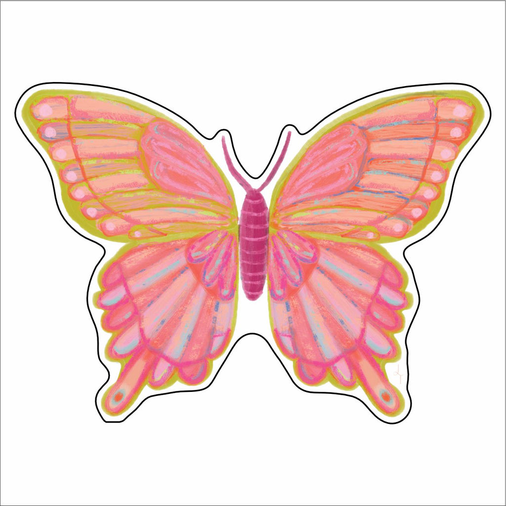 LTA-021 Bright Butterfly Mini | 0.50Acrylic Mini |