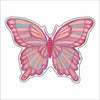 LTA-024 Pink Butterfly Mini | 0.50Acrylic Mini |