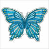 LTA-014 Purple Butterfly | 0.75Acrylic Contour |
