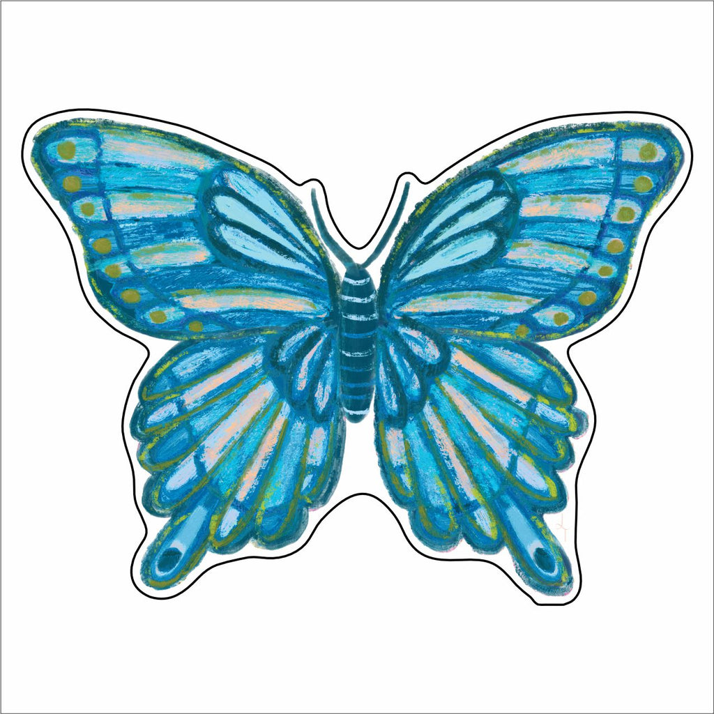 LTA-014 Purple Butterfly | 0.75Acrylic Contour |