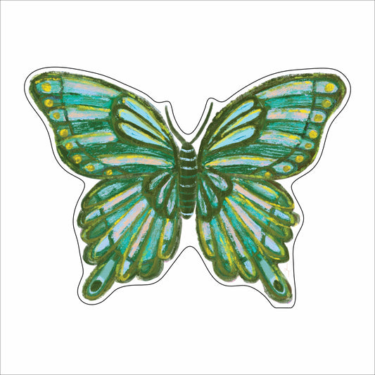 LTA-029 Green Butterfly | 0.75Acrylic Contour |