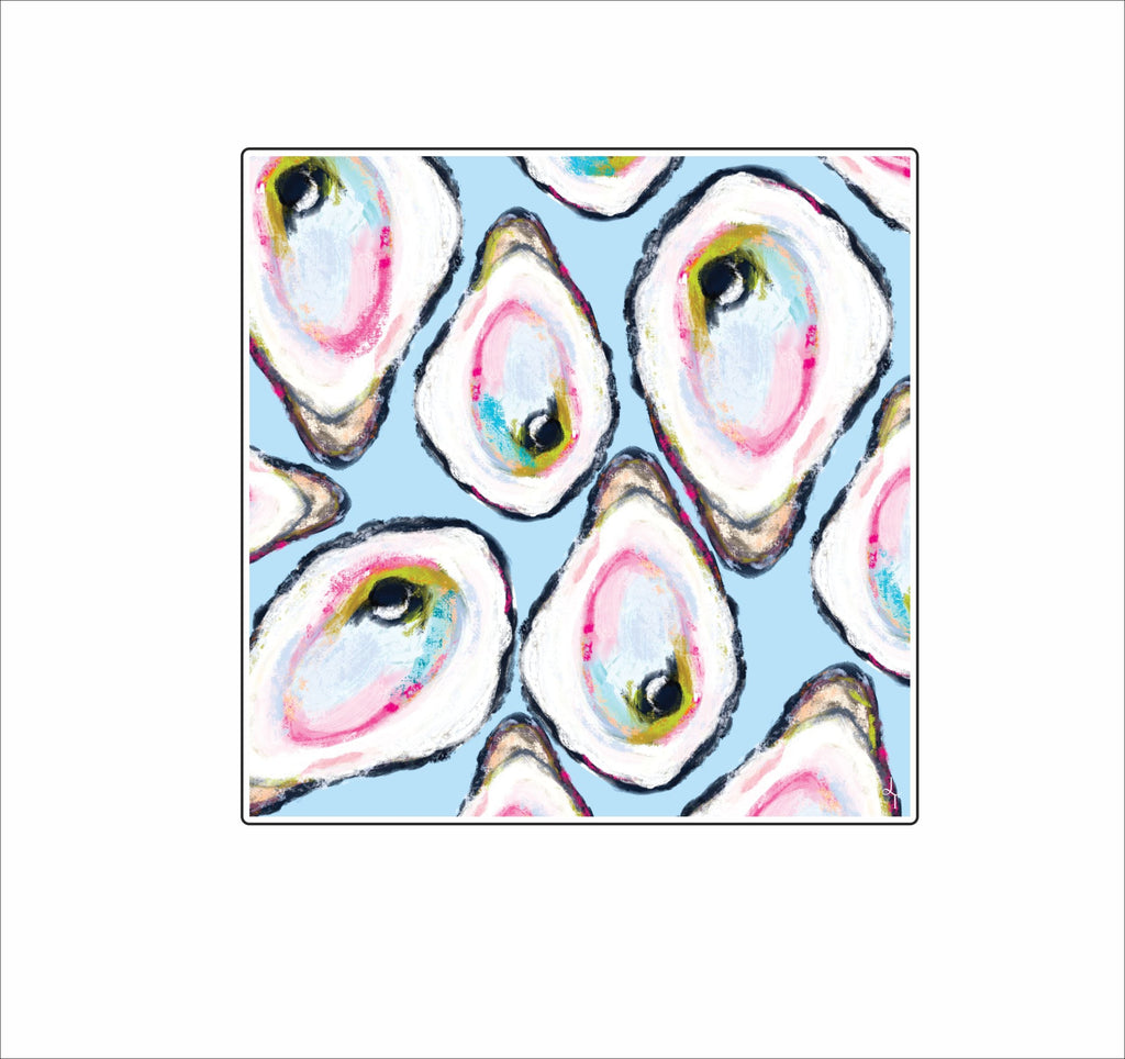 LTA-036 Blue Oyster Shell | 0.75Acrylic Contour |
