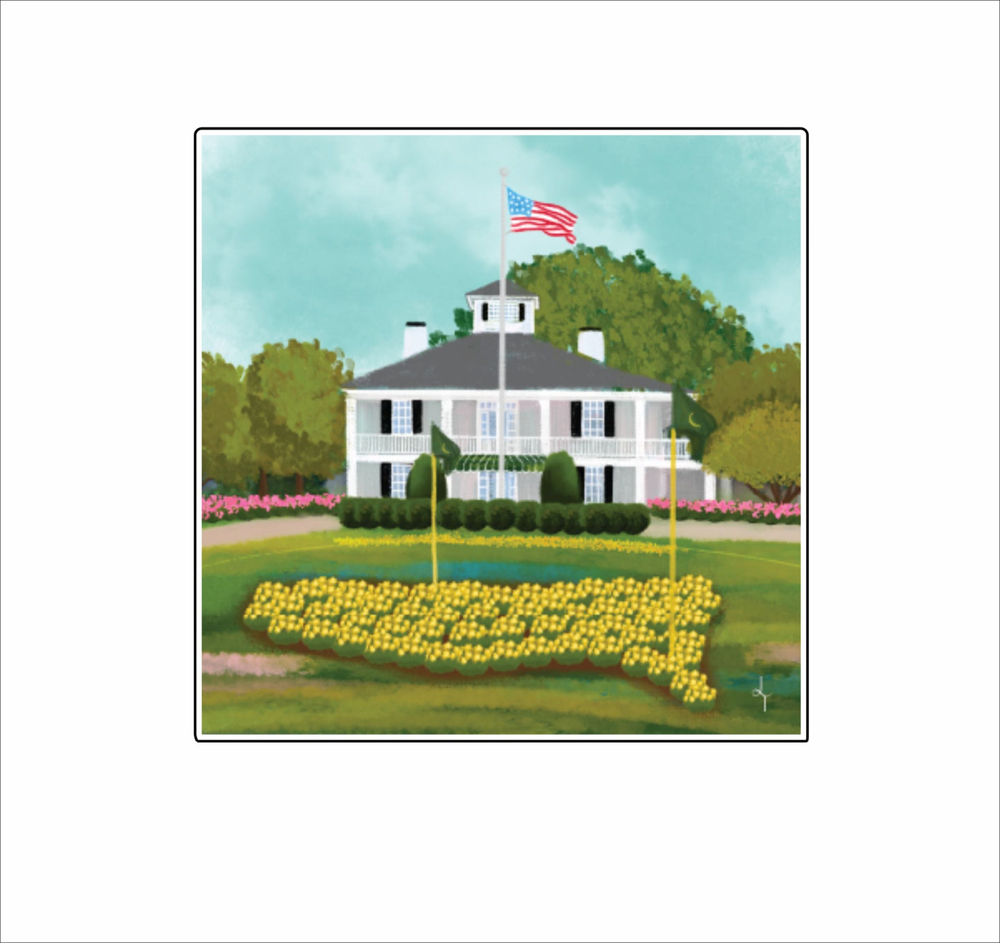 LTA-037 Augusta Clubhouse | 0.75Acrylic Contour |