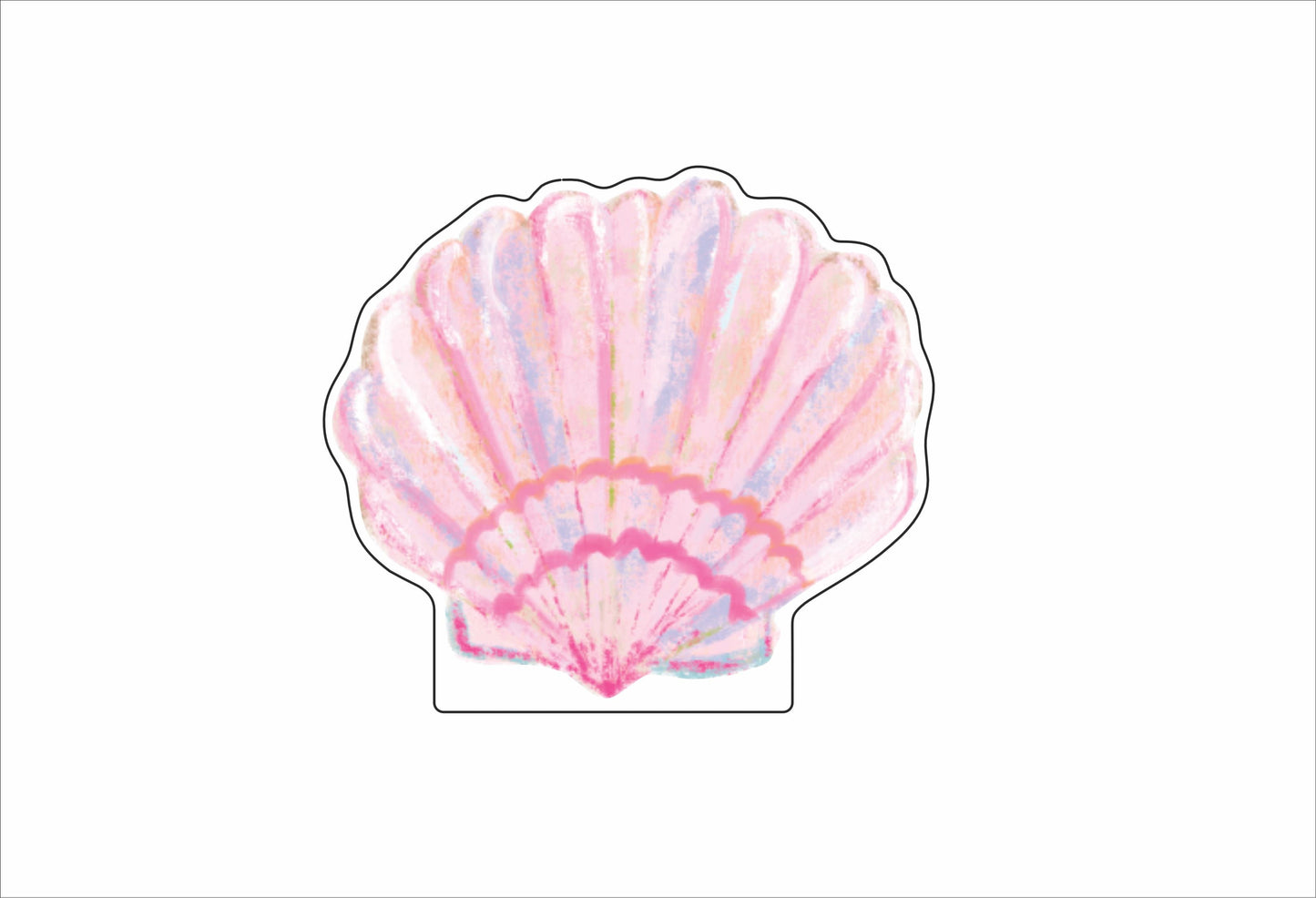 LTA-038 Pastel Seashell | 0.75Acrylic Contour |