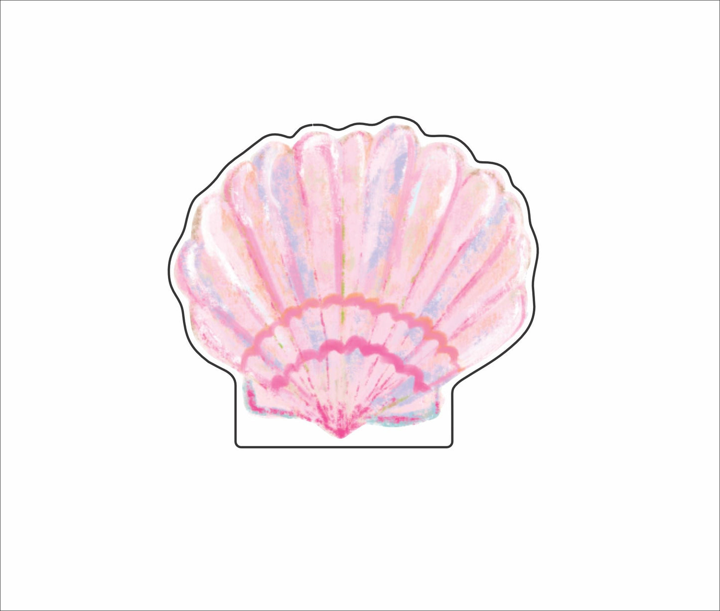 LTA-039 Pastel Seashell Mini | 0.50Acrylic Mini |