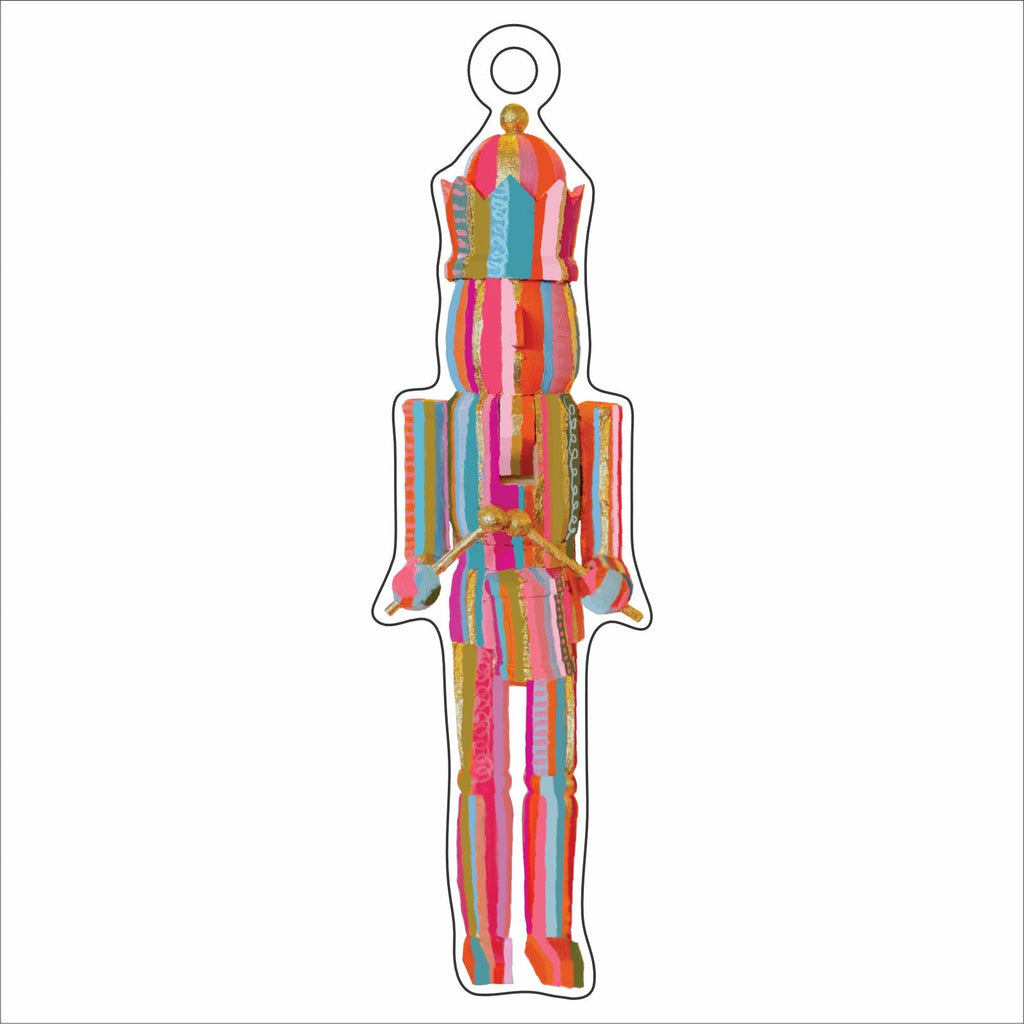 LTA-051  Abstract Nutcracker Ornament | 0.25Acrylic Ornament |