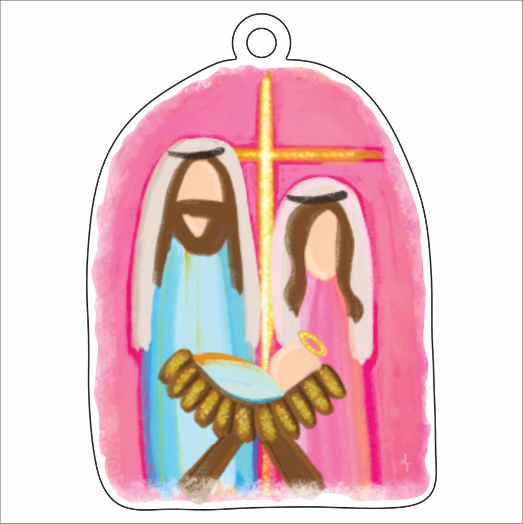 LTA-052  Holy Night Ornament | 0.25Acrylic Ornament |