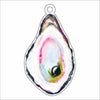 LTA-056  Oyster Shell Ornament | 0.25Acrylic Ornament |