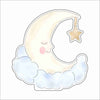 LWA-003 Lovely Moon Mini | 0.50Acrylic Mini Contour
