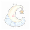 LWA-004 Lovely Moon Ornament | 0.25Acrylic Ornament
